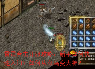 雷霆合击开服攻略:新手如何快速入门?如何从菜鸟变大神? 雷霆合击开服攻略:新手如何快速入门?如何从菜鸟变大神?