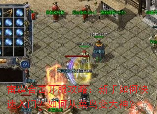雷霆合击开服攻略:新手如何快速入门?如何从菜鸟变大神? 雷霆合击开服攻略:新手如何快速入门?如何从菜鸟变大神?