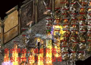 高燃挑战,谁能称霸?终极攻略密码等你破译 高燃挑战,谁能称霸?终极攻略密码等你破译