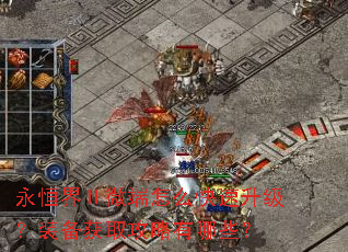 永恒界Ⅱ微端怎么快速升级?装备获取攻略有哪些? 永恒界Ⅱ微端怎么快速升级?装备获取攻略有哪些?