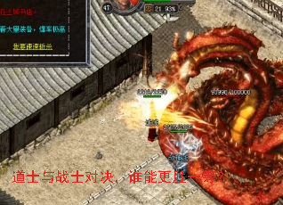 道士与战士对决,谁能更胜一筹? 道士与战士对决,谁能更胜一筹?