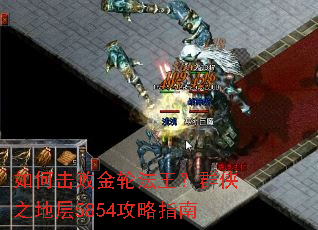 如何击败金轮法王?群侠之地层5854攻略指南 如何击败金轮法王?群侠之地层5854攻略指南