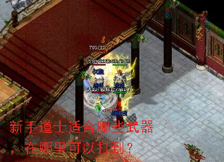 新手道士适合哪些武器,在哪里可以打到? 新手道士适合哪些武器,在哪里可以打到?