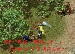 福利怪刷新时间只有2小时?如何高效蹲点抢到极品装备? 福利怪刷新时间只有2小时?如何高效蹲点抢到极品装备?