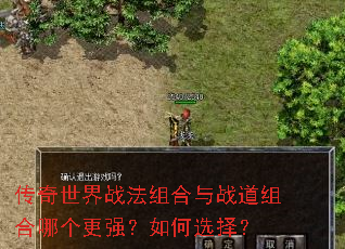 传奇世界战法组合与战道组合哪个更强?如何选择? 传奇世界战法组合与战道组合哪个更强?如何选择?