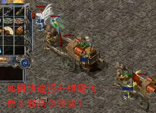 如何快速提升雄霸传奇手游角色等级? 如何快速提升雄霸传奇手游角色等级?