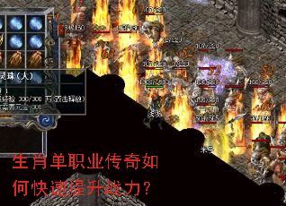 生肖单职业传奇如何快速提升战力? 生肖单职业传奇如何快速提升战力?