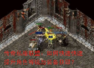 传奇私服联盟:如何快速快速提升角色等级与装备获取? 传奇私服联盟:如何快速快速提升角色等级与装备获取?