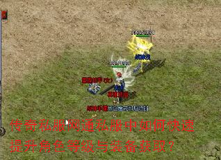 传奇私服网通私服中如何快速提升角色等级与装备获取? 传奇私服网通私服中如何快速提升角色等级与装备获取?
