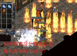 如何快速提升霸业公益服角色等级与战力? 如何快速提升霸业公益服角色等级与战力?