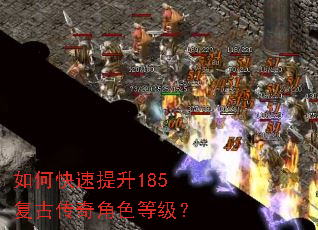 如何快速提升185复古传奇角色等级? 如何快速提升185复古传奇角色等级?