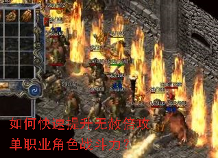 如何快速提升无赦倍攻单职业角色战斗力? 如何快速提升无赦倍攻单职业角色战斗力?