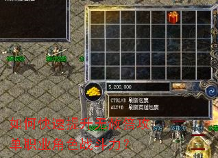如何快速提升无赦倍攻单职业角色战斗力? 如何快速提升无赦倍攻单职业角色战斗力?