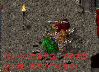 传奇行会管理不当,如何有效提升团队凝聚力与战斗力? 传奇行会管理不当,如何有效提升团队凝聚力与战斗力?