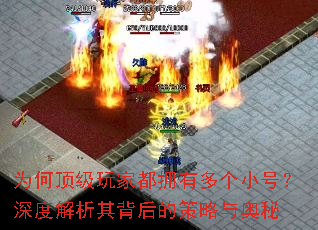 为何顶级玩家都拥有多个小号?深度解析其背后的策略与奥秘 为何顶级玩家都拥有多个小号?深度解析其背后的策略与奥秘