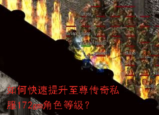 如何快速提升至尊传奇私服172gm角色等级? 如何快速提升至尊传奇私服172gm角色等级?