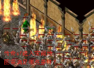 传奇sf进入宝藏地图需满足哪些条件? 传奇sf进入宝藏地图需满足哪些条件?