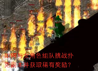 如何与女角色组队挑战扑克副本并获取稀有奖励? 如何与女角色组队挑战扑克副本并获取稀有奖励?