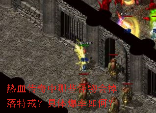 热血传奇中哪些怪物会掉落特戒?具体爆率如何? 热血传奇中哪些怪物会掉落特戒?具体爆率如何?