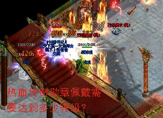 热血传奇勋章佩戴需要达到多少等级? 热血传奇勋章佩戴需要达到多少等级?